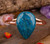Natural Flash Labradorite Stone Open Cuff Bangle Bracelet