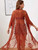 Summer Sexy Slim Hollow Lace Beach Cover Up