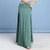 Woman Skirt Solid Color Belly Dancing Long Skirt