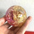Rainbow Angel Aura Healing Gemstone Sphere Decoration
