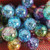 Rainbow Angel Aura Healing Gemstone Sphere Decoration