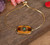 Paved Sun Flower Rhodonite Beads Gold Chain Adjustable Necklace