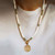 Vintage Trendy Collar Africano Hombre Charm Choker Necklace