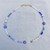 Turkish Evil Eye Bead Gold Color Copper Chain Necklace