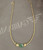Luxury Water Drop Gold Beaded Chorker Short Necklace