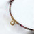 Luxury Water Drop Gold Beaded Chorker Short Necklace