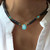 Luxury Water Drop Gold Beaded Chorker Short Necklace