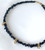 Luxury Water Drop Gold Beaded Chorker Short Necklace