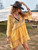 Boho Deep V Neck Tunic Pareo Cover Up
