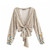 Loose Cover-up Crop Top