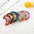 Cute Colorful Half Moon Natural Crystal Stone Hair Clip