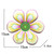 Flower Aesthetic Metal Wall Decor Art Hanging Outdoor Decor