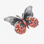 Flower Aesthetic Metal Wall Decor Art Hanging Outdoor Decor