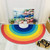 Rainbow Semicircle Doormat 