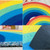 Rainbow Semicircle Doormat 