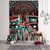 Psychedelic Mandala Yoga Wall Hanging Decorative Art Tapestry