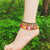 Wax Thread Beach Anklet