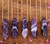 Boho Amethysts Crystal Mineral Gemstone Stick Point Necklace