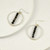 Vintage Circle With Stone Beads Handmade Earrings