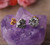 Rainbow Natural Druzy Geode Agates Chip Beads Stud Earrings