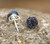 Rainbow Natural Druzy Geode Agates Chip Beads Stud Earrings