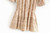 Boho Floral Half Sleeve Tassel Ruffles Rayon Mini Dress