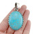 Turquoise Stone Necklace - Ishka
