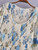 Ethnic Floral Long Sleeve V-Neck Elastic Rayon Maxi Dress