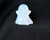 Natural Healing Crystal Yellow Gem Ghost Carving Ornament