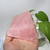 Natural Rose Quartz Healing Crystal Stone Craft Pyramid