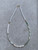 Natural Bohemia Blue Seed Beaded Choker Necklace