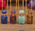 Crystal Essential Oil Diffuser Vial Plated Gold Chain Necklace