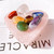 Natural Rose Quartz Seven Chakra  Gemstone Box Decorative
