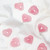 Pink Heart Shape Natural Love Crystal Quartz Gemstone