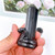 Natural Obsidian Hand Carved Skull Healing Wand Home Decor