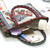 Elephant Printed Canvas Tote Shoulder Bag