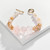 Natural Stone Beaded Stretchable Strand Bracelet