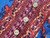 Boho Floral Bat Sleeve Button V Neck Tassel Maxi Dress