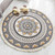 Boho Round Ethnic Style Cotton Linen Tassel Carpet Doormat