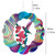 3D Bird Spinner Wind Chimes Hanging