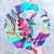 3D Bird Spinner Wind Chimes Hanging
