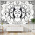 Celestial White Black Colorful Sun Moon Mandala Wall Hanging Tapestry Size 150x100cm