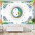 Celestial White Black Colorful Sun Moon Mandala Wall Hanging Tapestry Size 200x150cm
