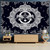 Celestial White Black Colorful Sun Moon Mandala Wall Hanging Tapestry Size 200x150cm