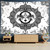 Celestial White Black Colorful Sun Moon Mandala Wall Hanging Tapestry Size 230x180cm