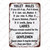 Craft Tin Plate Wall Art