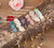 Natural Amazonite Stone Chip Beads Gold Chain Bracelet