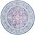 Mandala Modern Living Room Round Printed Rug Size Diam 60cm(23.6inch)