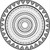 Mandala Modern Living Room Round Printed Rug Size Diam 100cm(39.3inch)