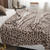 Classic Leopard Polyester Blanket